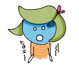 Mekabu-chan sticker #193077