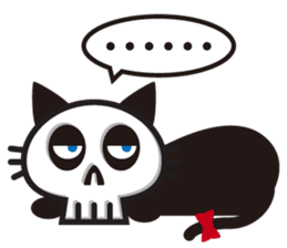 SkullCat sticker #193266