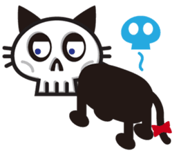 SkullCat sticker #193281