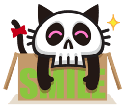 SkullCat sticker #193290