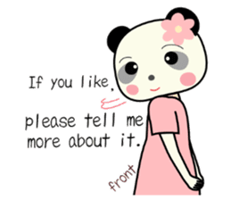 Pandakochan and two friends 2 (English) sticker #193523