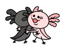 Mexico Salamander Love sticker #193875