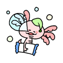 Mexico Salamander Love sticker #193878