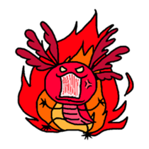 Mexico Salamander Love sticker #193882