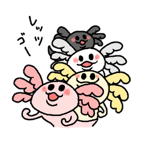 Mexico Salamander Love sticker #193884