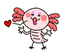 Mexico Salamander Love sticker #193885