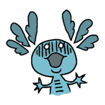 Mexico Salamander Love sticker #193890