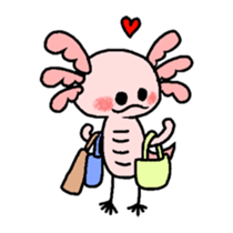 Mexico Salamander Love sticker #193895