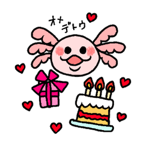 Mexico Salamander Love sticker #193900