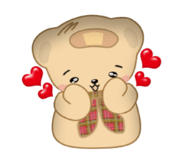 Hage Kuma Pururun (English Ver.) sticker #193907