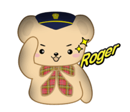 Hage Kuma Pururun (English Ver.) sticker #193909