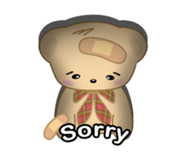 Hage Kuma Pururun (English Ver.) sticker #193911