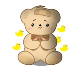 Hage Kuma Pururun (English Ver.) sticker #193912