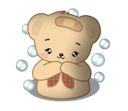 Hage Kuma Pururun (English Ver.) sticker #193913