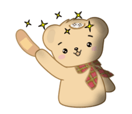 Hage Kuma Pururun (English Ver.) sticker #193914