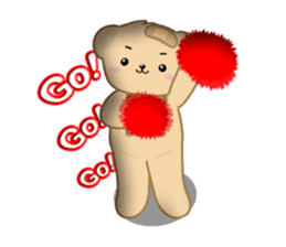 Hage Kuma Pururun (English Ver.) sticker #193915