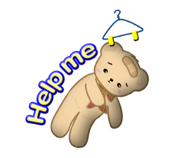 Hage Kuma  Pururun (English Ver.) sticker #193916