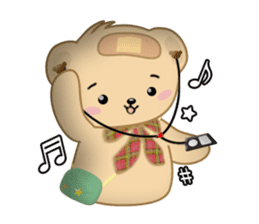 Hage Kuma Pururun (English Ver.) sticker #193920
