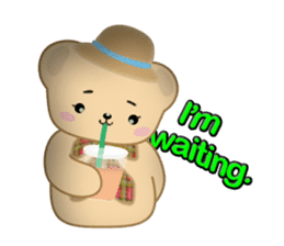 Hage Kuma Pururun (English Ver.) sticker #193924