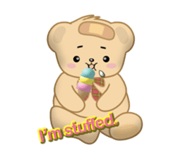 Hage Kuma Pururun (English Ver.) sticker #193925