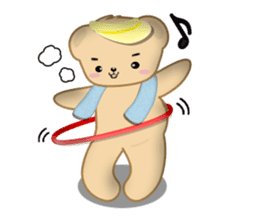 Hage Kuma Pururun (English Ver.) sticker #193926