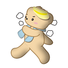 Hage Kuma Pururun (English Ver.) sticker #193927