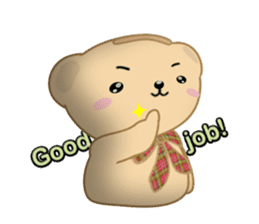 Hage Kuma Pururun (English Ver.) sticker #193929