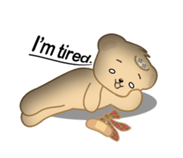 Hage Kuma Pururun (English Ver.) sticker #193930
