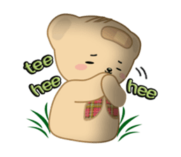 Hage Kuma Pururun (English Ver.) sticker #193931