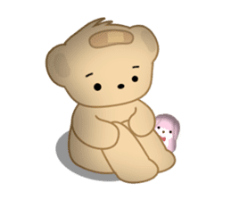 Hage Kuma Pururun (English Ver.) sticker #193933