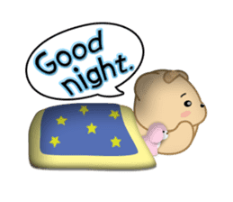 Hage Kuma Pururun (English Ver.) sticker #193935