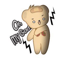 Hage Kuma Pururun (English Ver.) sticker #193937