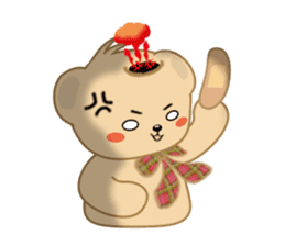 Hage Kuma Pururun (English Ver.) sticker #193938