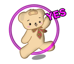 Hage Kuma Pururun (English Ver.) sticker #193941