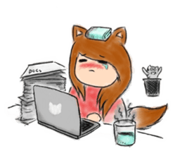 Manager Meow sticker #194146