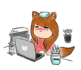 Manager Meow sticker #194146