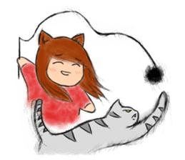 Manager Meow sticker #194160