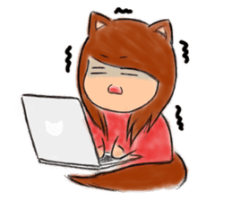 Manager Meow sticker #194166