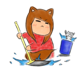 Manager Meow sticker #194176