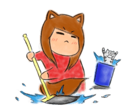 Manager Meow sticker #194176