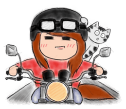 Manager Meow sticker #194179