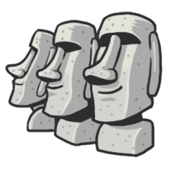 Stone Man Moai