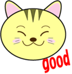 Kojiro of brown tabby sticker #195607