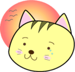 Kojiro of brown tabby sticker #195622