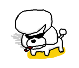 Teku the Poodle Part2 sticker #195642