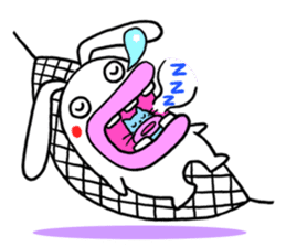 Lips cat&Lips rabbit sticker #196424