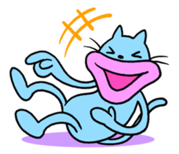 Lips cat&Lips rabbit sticker #196432