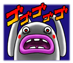 Lips cat&Lips rabbit sticker #196438