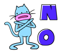 Lips cat&Lips rabbit sticker #196440