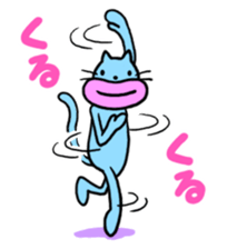 Lips cat&Lips rabbit sticker #196446